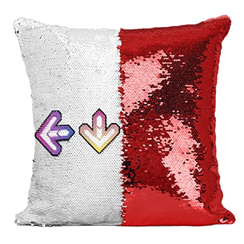 Coussin Sequin Paillettes Rouge résout le manque d'originalité geek
