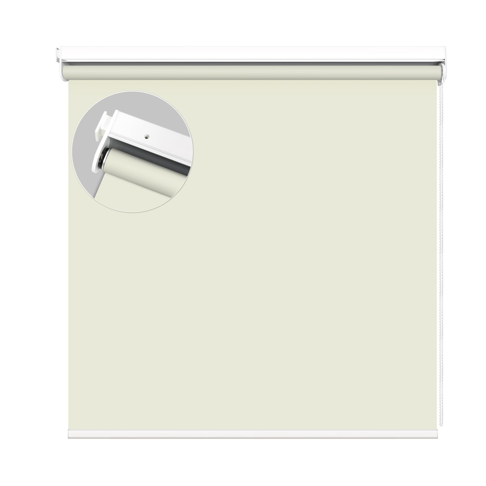 Amazon｜HOCRISSON つっぱり式 ロールスクリーン 1級遮光 ロール