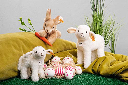 Schnucki Hase - 24 cm - Kuscheltier für Kinder - weich & kuschelig - waschbar - beige (079986)