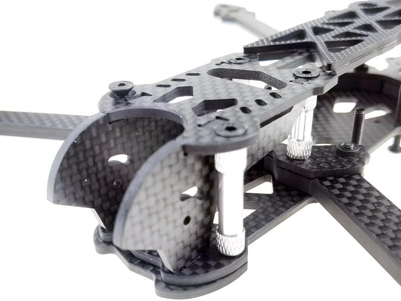 Mark4 Mark 4 7inch 295mm 3K Carbon Fiber Quadcopter Frame Freestyle FPV Racing Drone Kit With 3D Print Part DIY Accessories (Mark 4 7inch Frame+3D Print Part)