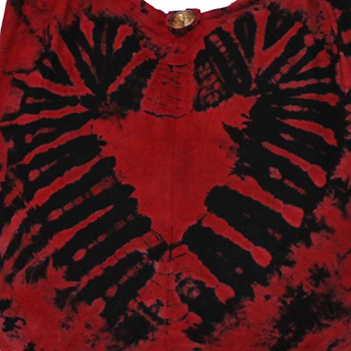 Image of TIE DYE Bohemian Hipster Hobo Boho Hippie Crossbody Bag Purse Black Tone 39 inch