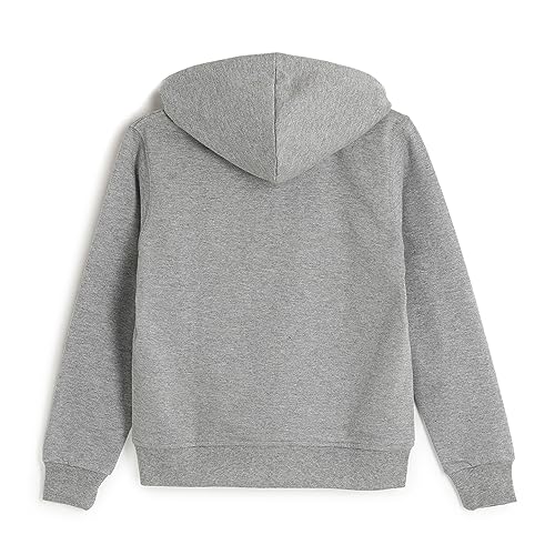 Image of Alan Jones Clothing Boys Hooded Sweatshirt | Full Zip Closure | Full Sleeves | Kangaroo Pocket | Regular Fit | Winter Jacket for Boys | Age 5-16 Years