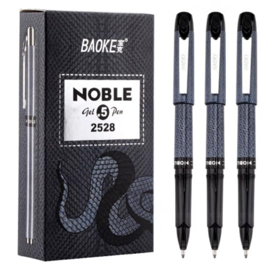 Bolígrafos de tinta gel BaoKe 0.5, 0.7, 1.0 mm pack 12 miniatura 2