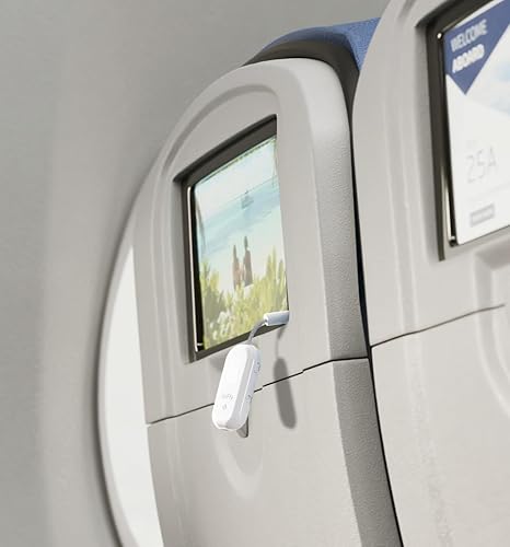 Miniatura 2 de AirFly Pro 2 - Adaptador Bluetooth para avión, par de 2 AirPods o auriculares inalámbricos - Transmisor y receptor Bluetooth AUX de 0.138 in para