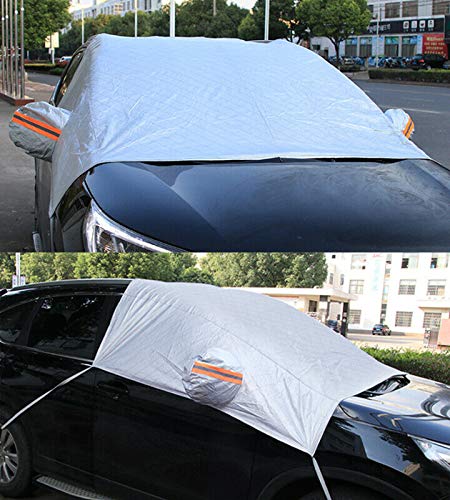 Riloer Protezione parabrezza per parabrezza per auto, parasole per finestrino dell'auto