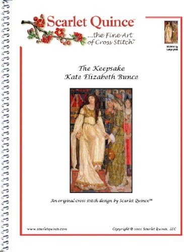 Scarlet Quince bun001la Keepsake por Kate Elizabeth Bunce de punto de cruz, diseño de gráfico