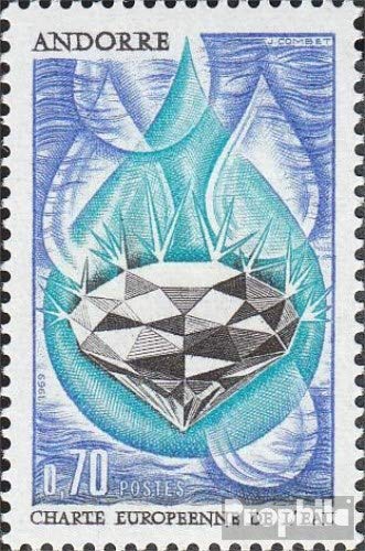 Prophila Collection Andorra - Francese Post 217 (Completa Edizione) 1969 Acqua accordo (Francobolli per i Collezionisti)