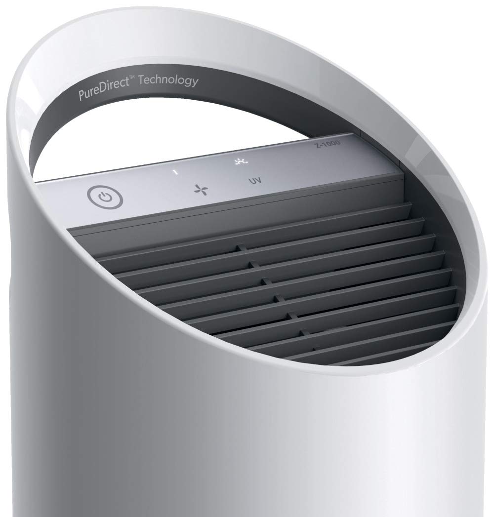 Purificateur d'air Leitz TruSens Z-1000, capture les virus, allergènes, poussière, odeurs et fumée, la lampe UV-C tue plus de 98% des bactéries piégées, pour les petites pièces jusqu'à 23 m²