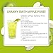 Monin - Granny Smith Apple Puree, Tart and Sweet, Great for Smoothies and Desserts, Gluten-Free, Non-GMO (1 Liter), 33.81 Fl Oz