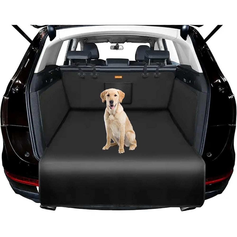 AYHYA Dog Car Boot Liner for Toyota Aygo (AB10 AB40 2005-2022), Waterproof Cargo Mat Non Slip Scratchproof Washable Vehicle Pet Protector Auto Boot Cover Travel Accessories