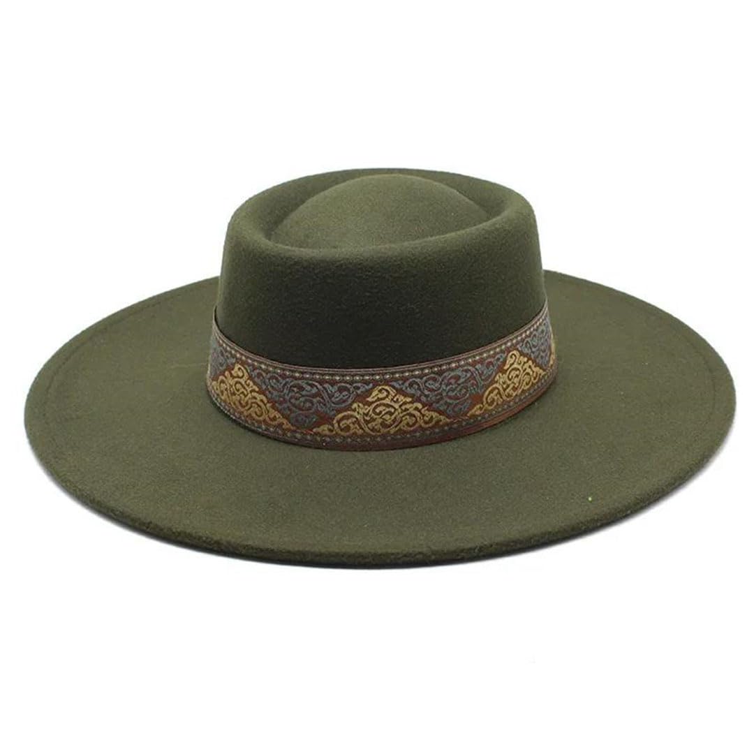 Unisex Cappelli Brim Inverno Fedoras Cappelli Gentlemen Panama Jazz Caps Sombreros De