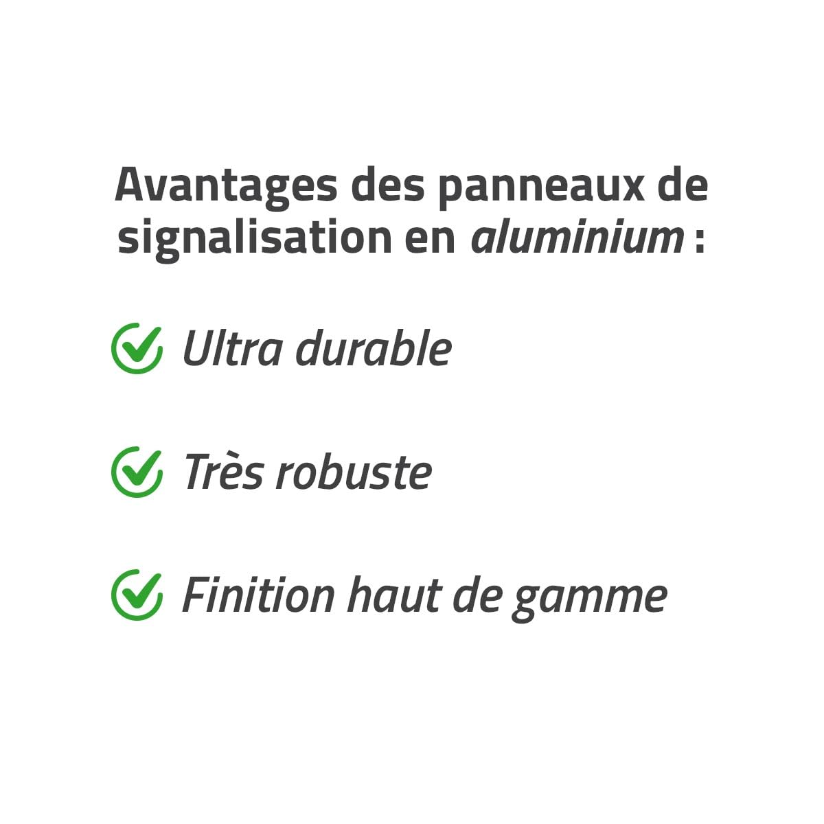 Lot de 5 Panneaux PROPRIETE PRIVEE DEFENSE D'ENTRER Alu 35 x 25cm