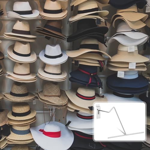 Support mural pour chapeau de cowboy pour salon et dressing ouverts - 6