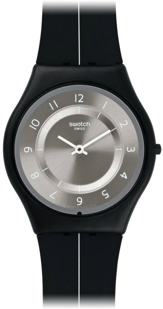 Swatch SFB145 Skin - My Silver Black Watch