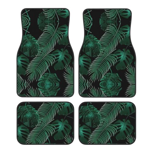 Tapis de voiture motif feuilles de bananier idéal pour protéger votre SUV en voyage