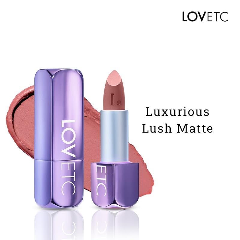 Image of HD Matte Lipstick, Transfer-Proof Makeup, Detox Queen, 4.2g