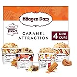 HÄAGEN-DAZS Mini crème glacée à la vanille et caramel 4 x 80 g
