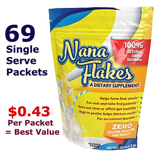 Nana Flakes 100 Pure Banana Flakes Medical Food Powder Decrease Fat