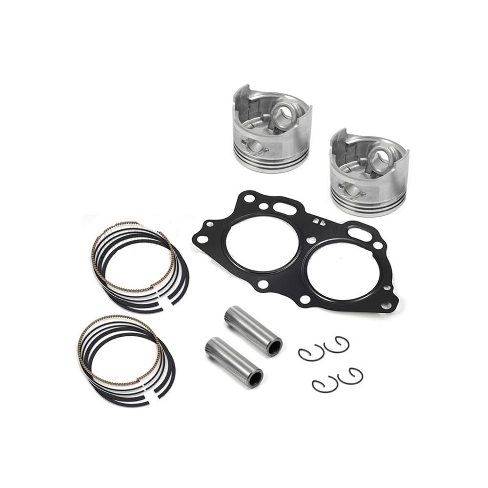 Junta de pistón sobredimensionada de 0,25 mm for válvula de admisión y escape en motor de gasolina de 4 tiempos GF Cart 350cc EH35C MCI