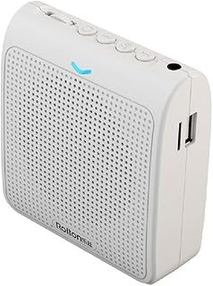 Voice Amplifier Portable Microphone for Teachers Market Classroom Meetings Loud Speaker Lower Noise No Distortion Mini Voice Amplifier Portable Microphone with Speaker Recharge