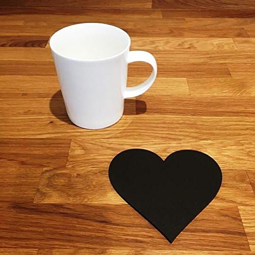 Creations Coasters - Heart Shaped - Mirrored - 8 Set