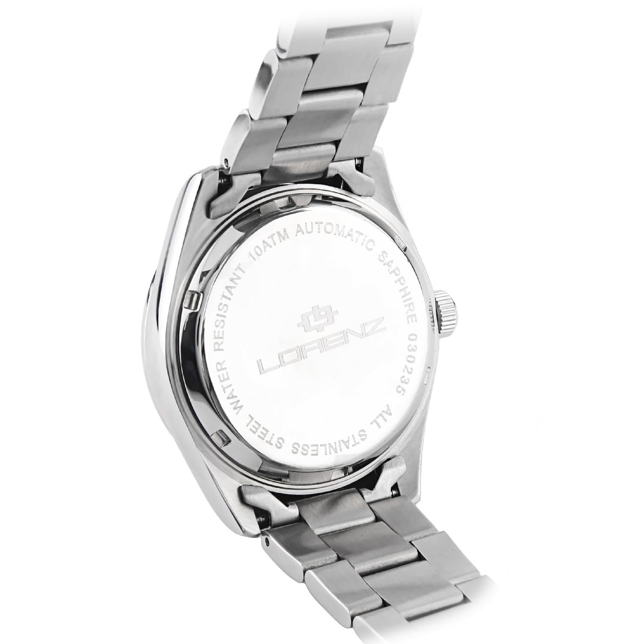 Lorenz - Ginevra Air King 030235TQ - Orologio Automatico Uomo In Acciaio Inossidabile - Sub 100 metri