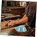 Ciieeo Machine Tool Lampshade Impact Resistant Round Cover for Workbench Light High Light Transmission Decorative Shade for Workshop and Garage Use Compatible with Various Fixtures