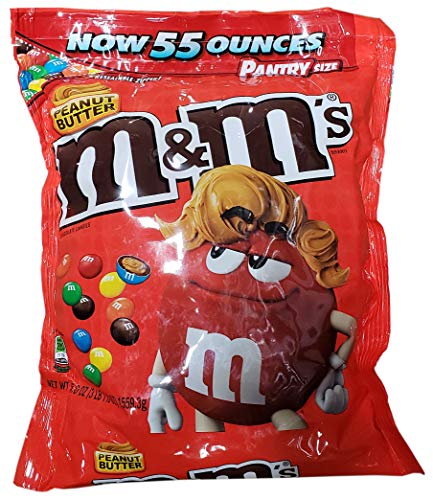 M&M's Peanut Butter Candies, 55 Oz.,, ()