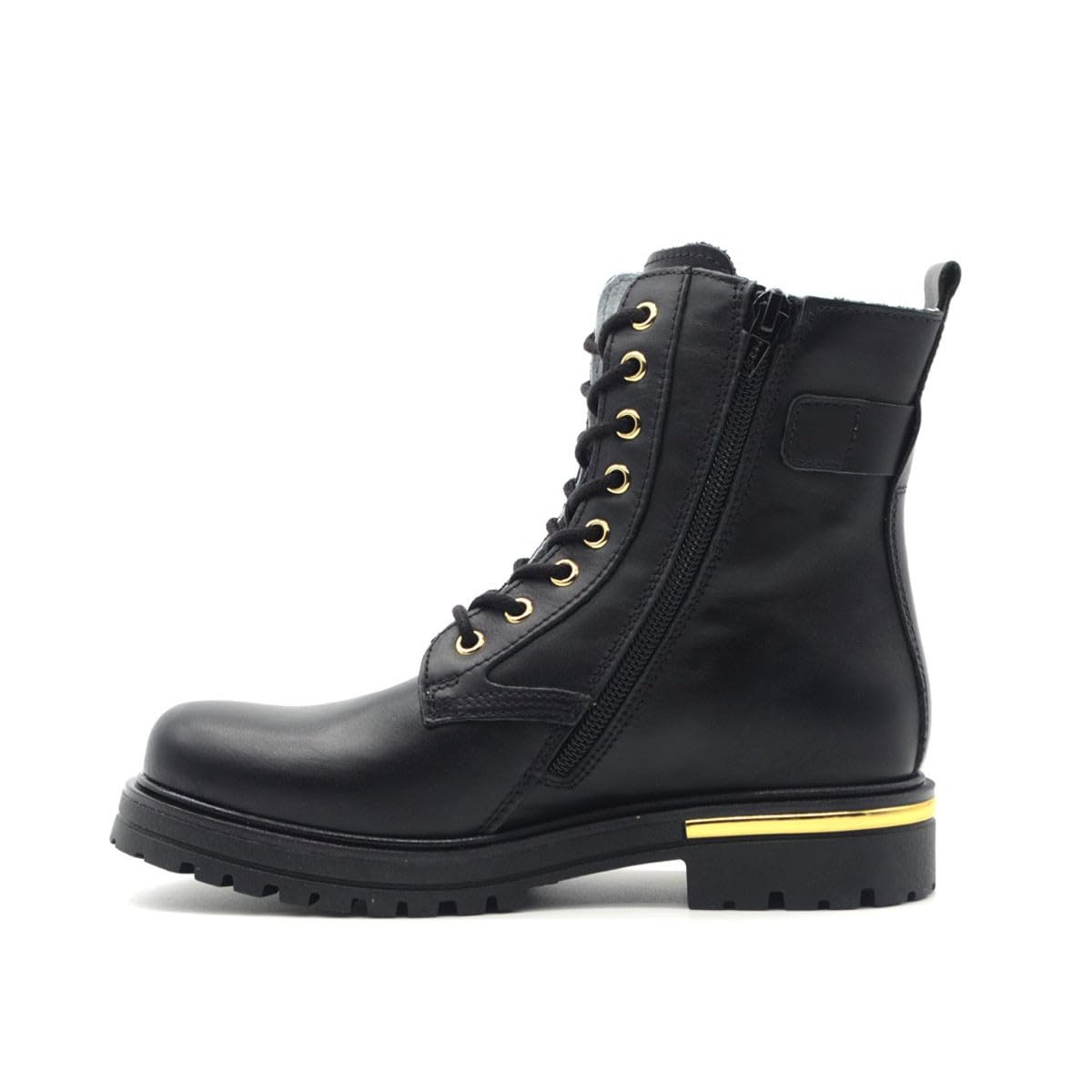 Nero Giardini I332790F Anfibi Teen da Ragazza in Pelle