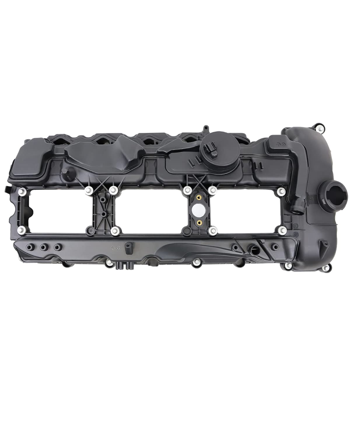 Photo 1 of N55 Engine Valve Cover with Non-Removable Gasket Bolt Kit and Oil Cap for BMW 2010-2017 335i 535i 2011-2019 X3 X4 X5 X6 2013-2015 730 740i 740Li Replace #11127570292