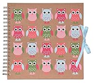 Algopix Similar Product 19 - Innova Editions ScrapbooksOwls White