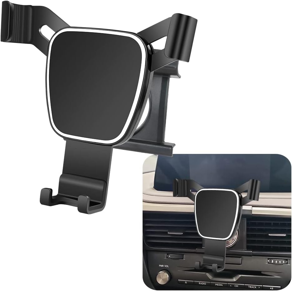 Car Phone Holder for 2016-2022 Lexus RX 350 450h and 2018-2022 Lexus RX 350L 450hL Auto Accessories Navigation Bracket Interior Decoration Mobile Cell Phone Mount
