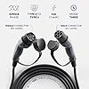 Type 2 Charging Cable 7kW to 7.4kW | 32A | 15 Metre | 1-Phase | Mode 3 | 15M Type 2 to Type 2 EV Charging Cable 7kW Electric Car Charger, Plug-in Fast Type2 EV Charger - Made in Europe #4