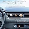 DICOSMETIC 8Pcs Crystal Car Vent Clips Irregular Gemstone Vent Clips Natural Stone Car Decoration with Clip Cars Air Freshener Clip with Iron Wire for Women Men #3