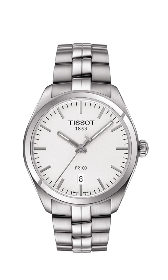 Amazon.co.jp: [ティソ] 腕時計 TISSOT PR 100 (ピーアール 100