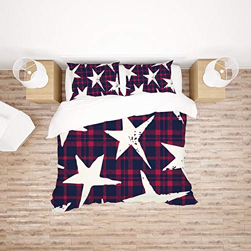 Housse de couette super king infroissable contre linge rèche - 3