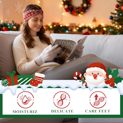 3 Pares Mascarilla Pies Exfoliante, Mascarilla Para Pies Navidad, Calcetines Exfoliantes Para Foot, Hidratante Y Nutritiva, Mujeres Y Hombres Suavizar La Piel - imagen 3