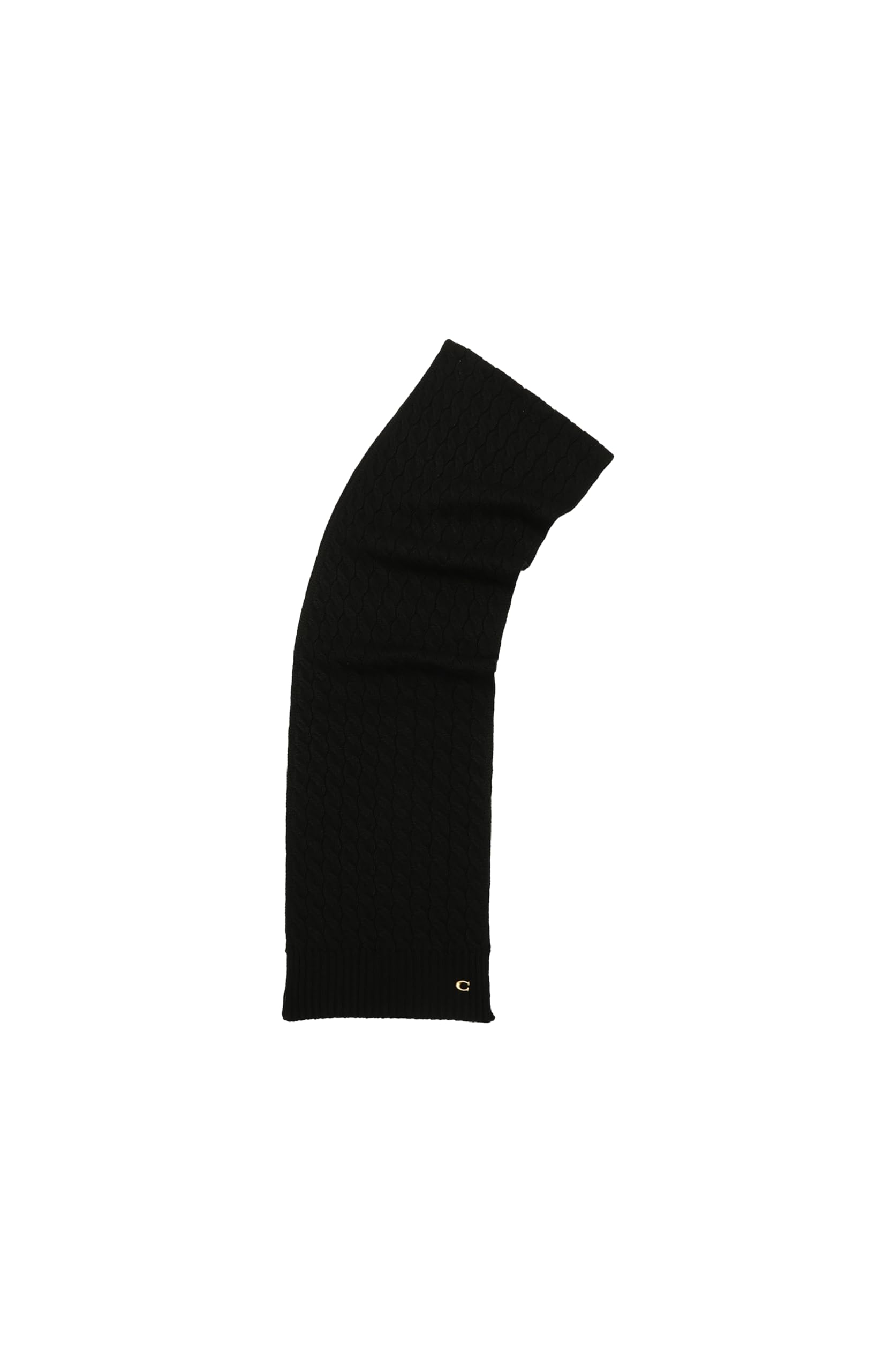 COACH Cable Knit Scarf Bufanda de punto Hombre