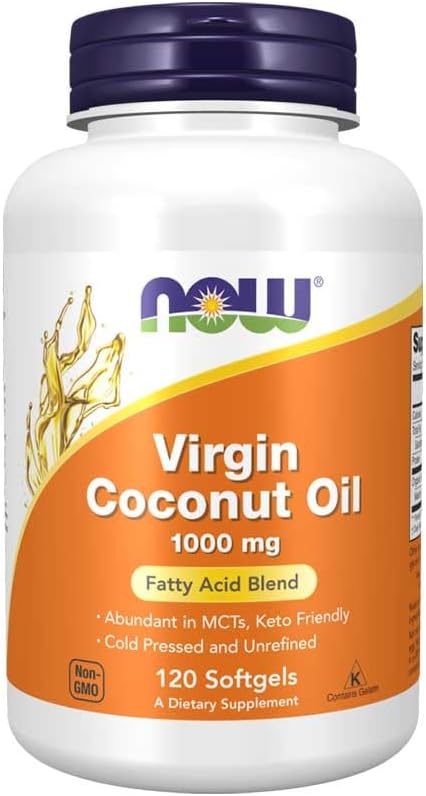 Coconut Oil Organic 1000mg 120softgels