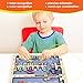 Magnetic Alphabet Maze Letter Puzzle for Fun Learning, Montessori Educational Toy for 3 4 5 Year Old Boys and Girls, Fine Motor Skills Development and Sensory Play