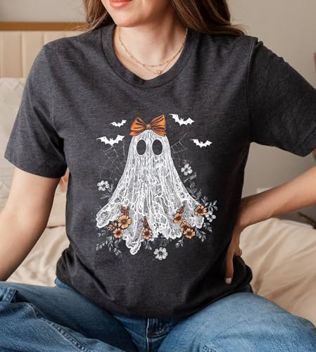 Basic Witch Halloween T Shirt Women Vintage Graphic Coffee Tees Shirt Short Sleeve Casual Funny Halloween Party Shirts2