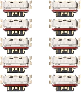HUANGYUNCHAO Acessórios telefônicos 10 PCS Conector de porta de carregamento para Xiaomi Civi/Poco M4 Pro 5G/11i/11i Hipercharge 5G/Redmi K50 Gaming Substituição do telefone celular