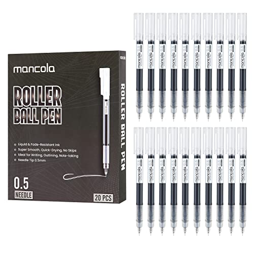＊mancola ROLLER BALL PEN 0.5mm 20本セット 51uCHgNosQL.jpg