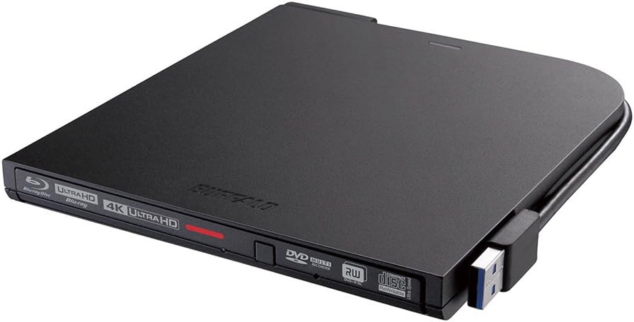 バッファロー ブルーレイドライブ BRUHD-PU3-BK Amazon.co.jp: バッファロー BUFFALO UHD BD対応 ポータブル