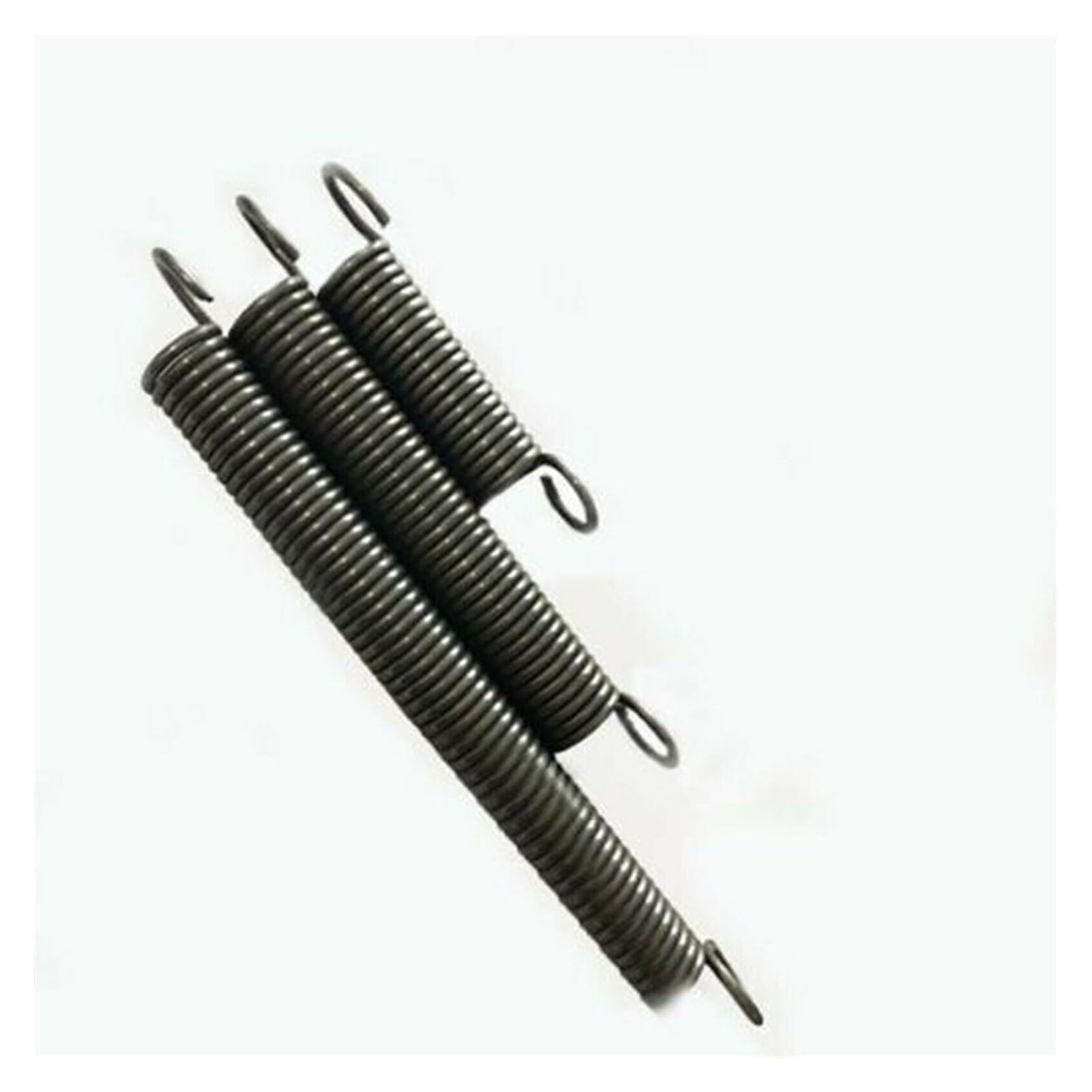 3 pièces Ressorts de traction 3,5mm 450mm Acier 65Mn Ø ext. 25mm