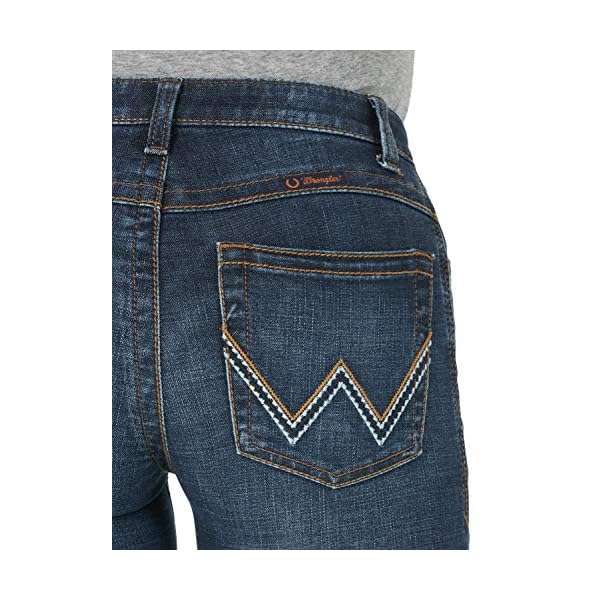 Wrangler-Womens-Willow-Mid-Rise-Boot-Cut-Ultimate-Riding-Jean Wrangler Women's Willow Mid Rise Performance Waist Boot Cut Ultimate Riding Jean, Lovette, 9-34