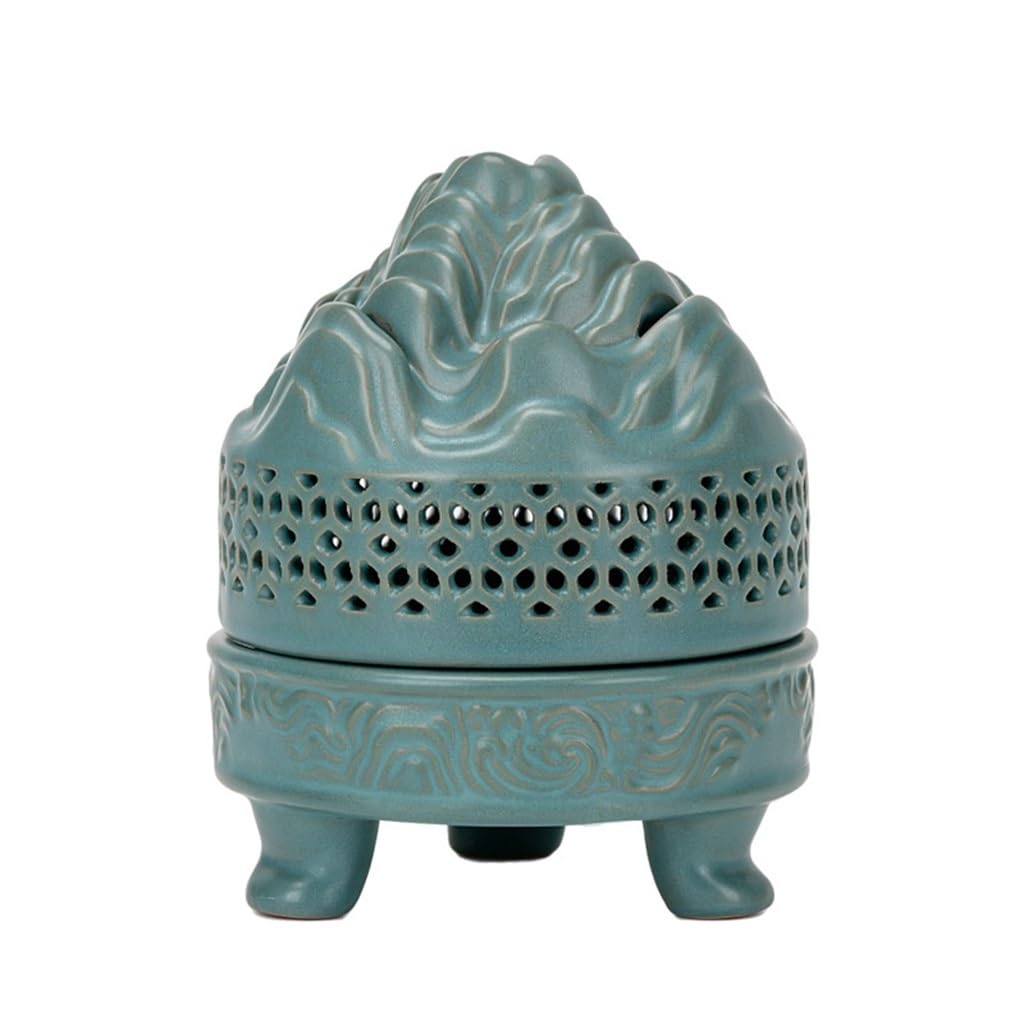 Brûleur d'encens antique céramique bois de santal encens zen maison