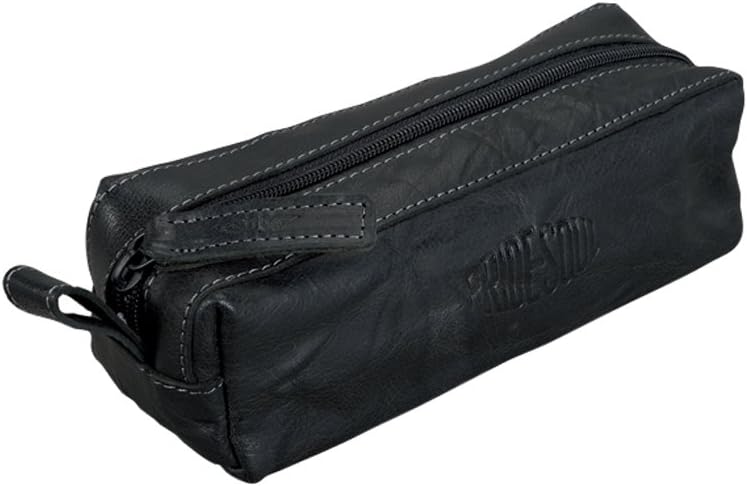 Pride and Soul Cowhide Pencil Case Black