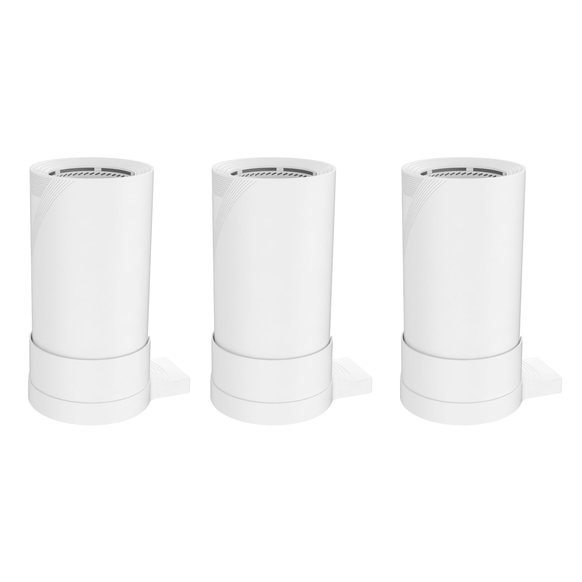 Stojak kompatybilny z TP Link Deco BE85/BE95 Mesh WiFi 7 System-Simple and Sturdy Wall Mount Stand Bracket TP Link Deco BE85/BE95 Bracket with Cable Management (biały, 3 sztuki)