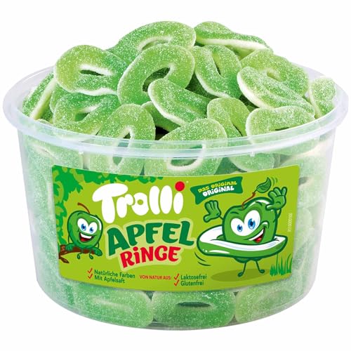 Trolli Dosen Diverse Sets 1er 2er 3er 4er Set Büro Party Mischpaket Grosspackung 1x Apfel Ringe & 1xHLKauf-Block